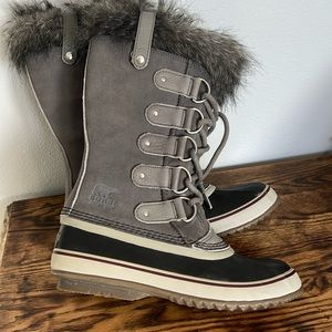 Sorel Joan of Arctic Fur Trimmed Winter Boot